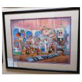 F.A.O Quartz Double Signed Hand Painted Cel