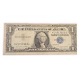 1957 $1 Dollar Silver Certificate Blue Seal Note