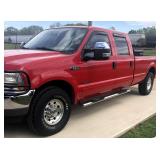 2002 Ford F250 XLT 7.3L Power Stroke Crew Cab, 73K