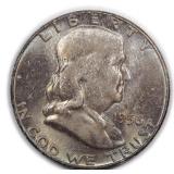 1956 Franklin Liberty Half Dollar Silver US Coin
