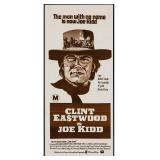 1972 Clint Eastwood is Joe Kidd Original Daybill
