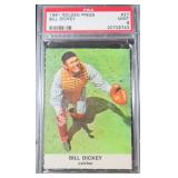 1961 GOLDEN PRESS #27 BILL DICKEY PSA 9
