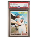 SIGNED  1970 TOPPS WALT WILLIAMS Auto Graded 9