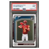 DONRUSS OPTIC #248 JAYDEN DANIELS (RC) PSA 9