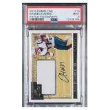POP 1/0 SIGNED DAMIEN HARRIS PATCH CARD PSA 9