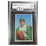 Jim Catfish Hunter 1971 Dell Stamp WBG 9.5