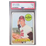 1969 TOPPS #573 JIM PALMER PSA 7