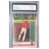 2019 Topps Mike Trout Leaping #100  1st graded 10