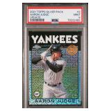 POP 32/51 Arron Judge 2021 Topps Silver Pack PSA 9