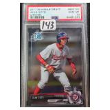 2017 BOWMAN DRAFT JUAN SOTO CHROME PSA 10