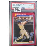 1991 SCORE TRADED #96T JEFF BAGWELL (RC) PSA 10