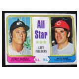1974 Topps Pete Rose & Bobby Murcer #336