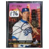 Shawn Green Signed Baseball Card