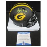 A J Dillion Signed Packers Mini Helmet with