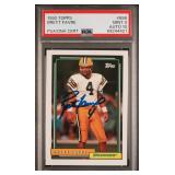 POP 6/1 Brett Favre SIGNED Card, PSA Auto 10