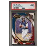 #123/149 JJ McCARTHY TRI-COLOR PRIZM PSA 8