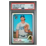 #447/673 POP 61/33 BOBBY WITT JR. (RC) PSA 9