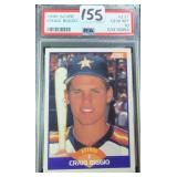 1989 SCORE #237 CRAIG BIGGIO (RC) PSA 10