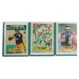 1983 Topps Bradshaw, Dorsett, Payton