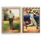Manny Ramirez (RC) and Barry Bonds