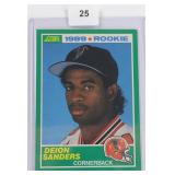 1989 Score Deion Rookie Card
