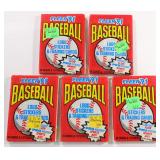 Unopened 1991 Fleer Baseball Packs