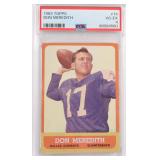 1963 Topps Don Meredith PSA 4