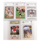 Five (5) Graded Sports Cards