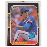 Greg Maddux Rookie Card