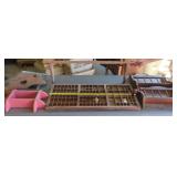 NO SHIP: Table Lot incl. Printer Tray