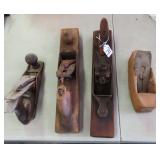 NO SHIP: Four Wood Planes