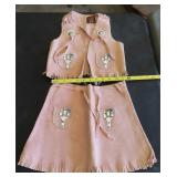 WE SHIP: John R. Craighead Leather Child Set