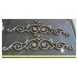 NO SHIP: 36" Cast Aluminum Decor