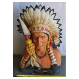 NO SHIP: Vintage Indian Chief Lionstone Whiskey