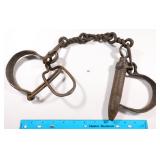 Leg Irons for Prisoner or Slave, Provenance