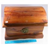 NO SHIPPING: Wooden Cedar Box