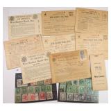 Old Stamps and War Ration Books