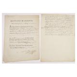1788 Quittance De Censives, France
