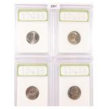 (4) Five Cents