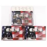 State Quarter Sets (one is Platinum Coated)