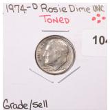 1974-D Roosevelt Dime