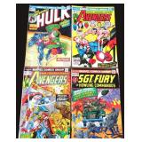 Four (4) Vintage Marvel Comics incl.