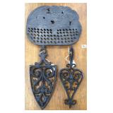 We Ship: Trivets, Cathedral and Tear Drop