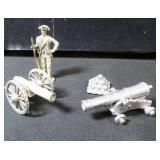 We Ship: Pewter and Lead Figures and Cannon