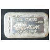 Vintage Mother Lode One Ounce .999 Silver Bar