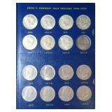 Kennedy Half Dollar Album! $80.80