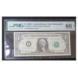 1969A $1 FRN Minneapolis PMG 66