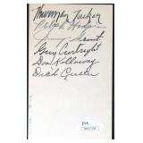 SIGNED by SIX: 1943 Chicago White Sox JSA COA