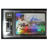 #58/99 Rafael Palmiero SIGNED Card GMA 10