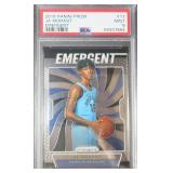 2019 PANINI PRIZM EMERGENT #17 JA MORANT PSA 9